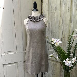 London Times metallic shift dress Size 6 BNWT